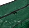 ProPik Christmas Ornaments Storage, Holiday Accessories Bag Tear-Proof Tarp 18 X 10 X 15 with Handles and Full Length Zipper (Green)